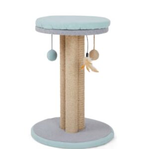EveryYay Scratchin' The Surface Cat Scratcher with 3-Sided Play Post, 20.5" H